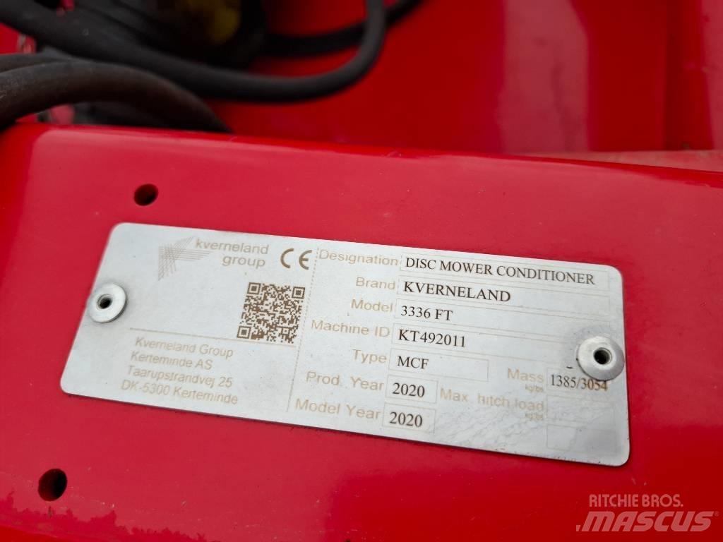 Kverneland 3336 FT Faucheuse-conditionneuse