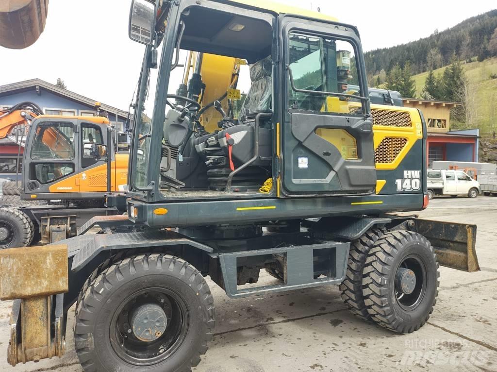Hyundai HW140 Pelle sur pneus