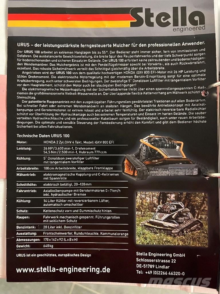  Stella URUS 100 Robot de tonte