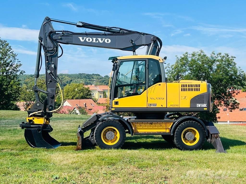 Volvo EW 160 C Pelle sur pneus