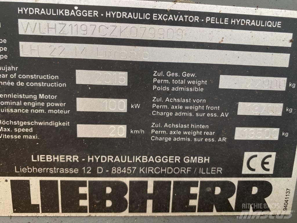Liebherr LH 22 M Pelle à déchets