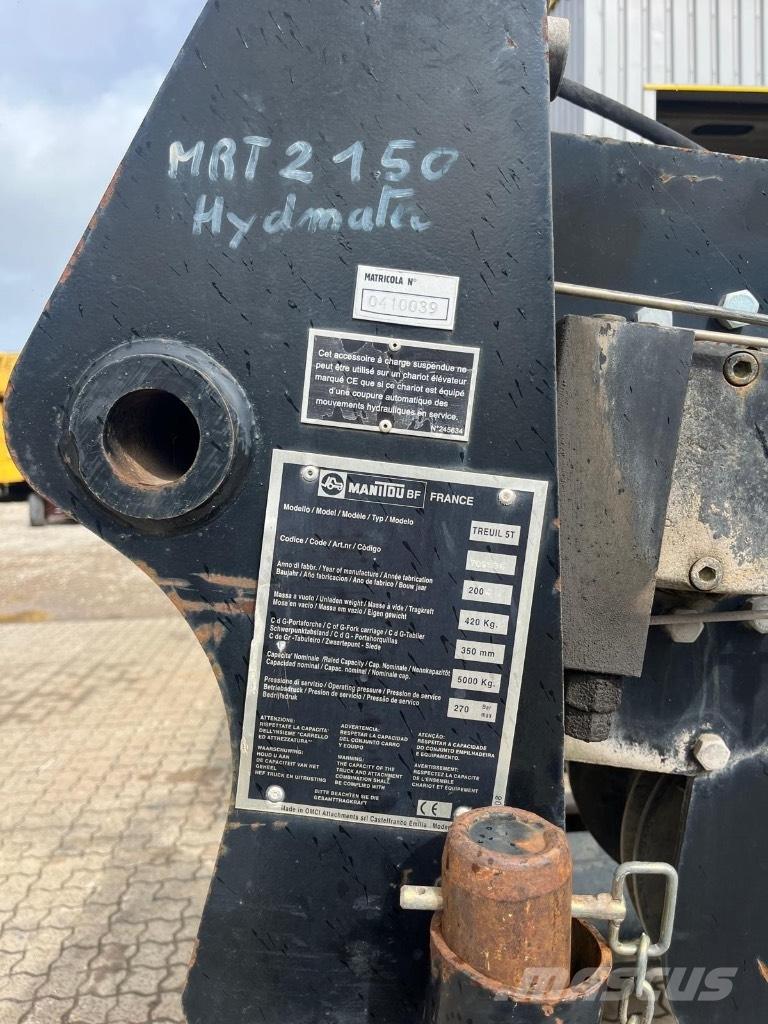 Manitou / Winch 5t Chariot télescopique