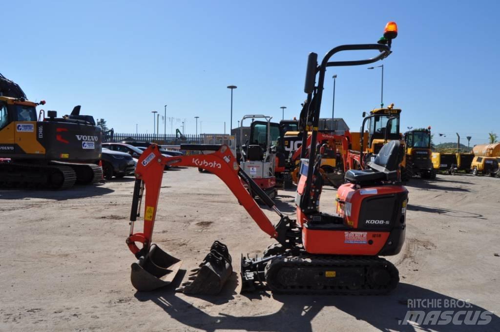 Kubota K 008-5 Mini pelle < 7t
