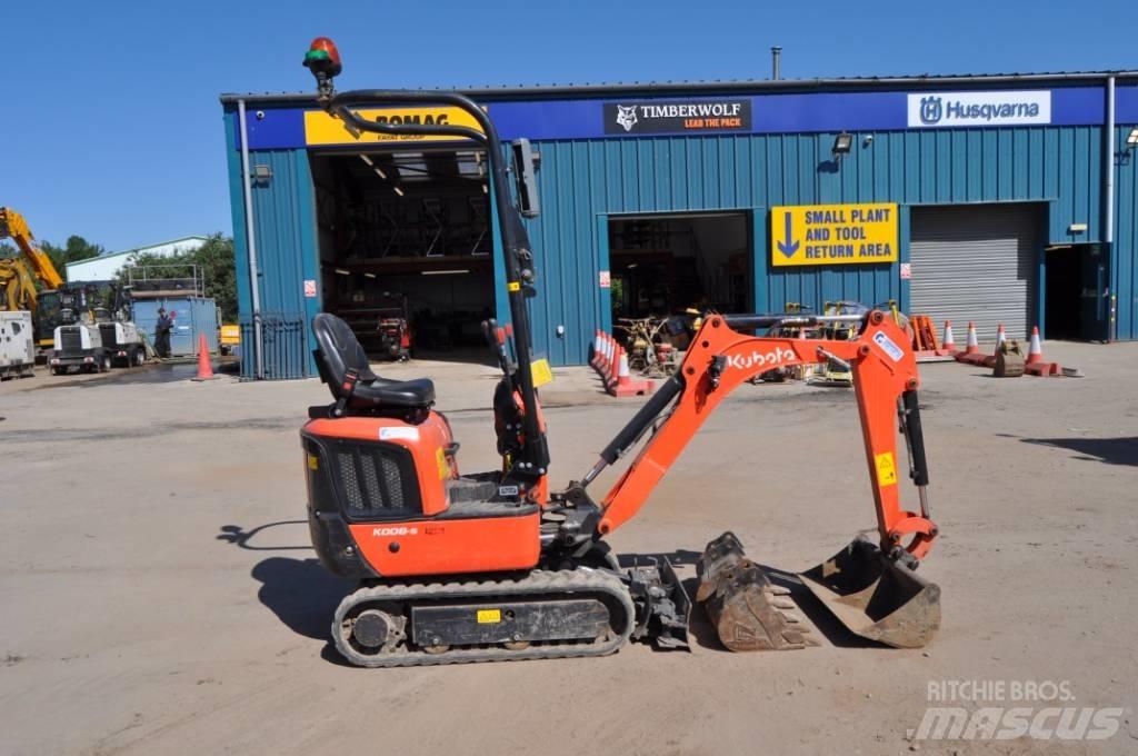 Kubota K 008-5 Mini pelle < 7t