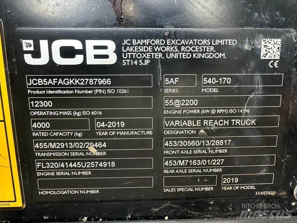 JCB 540-170 Chariot télescopique
