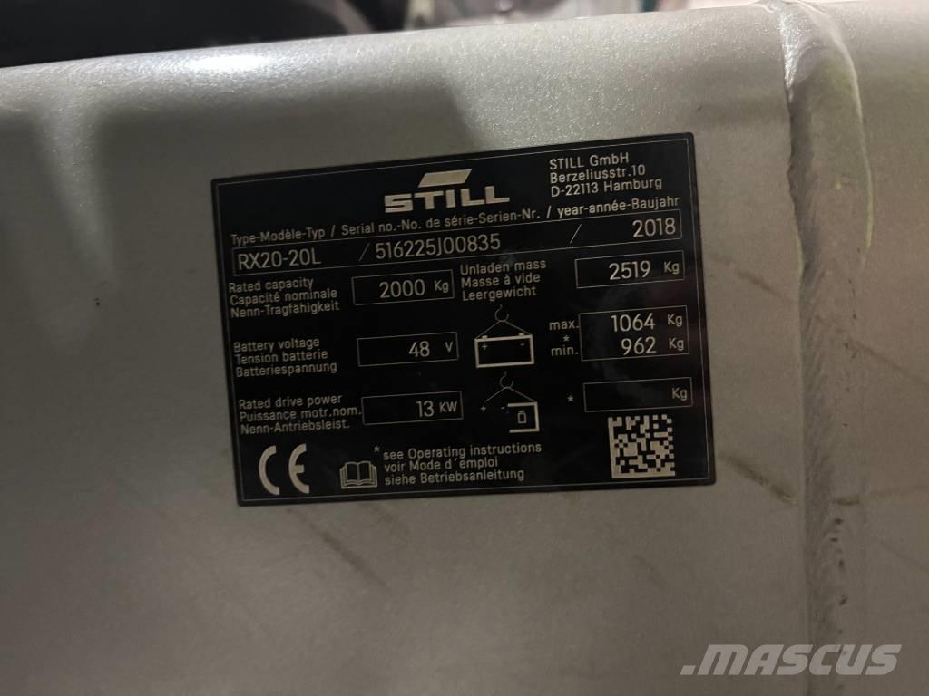 Still RX 20-20 L Chariots élévateurs électriques