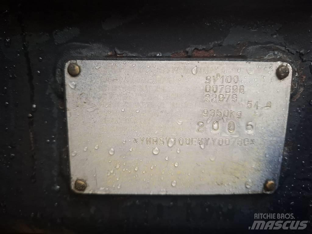 Yanmar SV 100 Mini pelle 7t-12t
