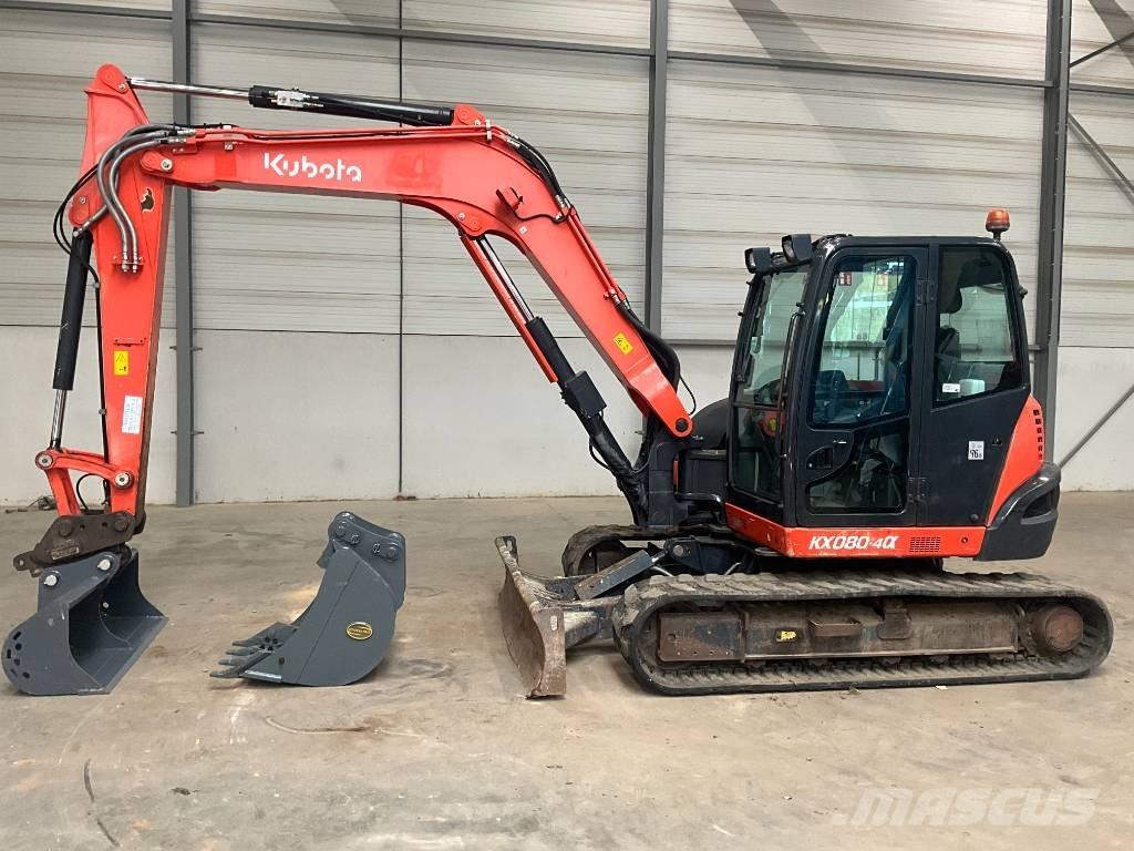 Kubota KX 080-4 A Mini pelle 7t-12t