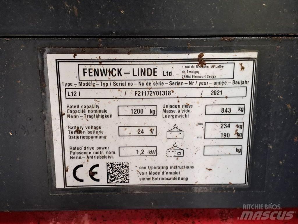 Linde L12I Gerbeur accompagnant