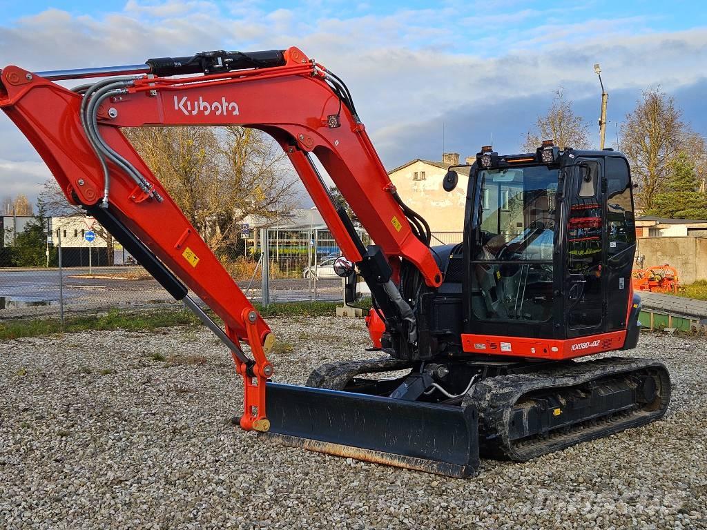 Kubota KX 080-4 Mini pelle 7t-12t