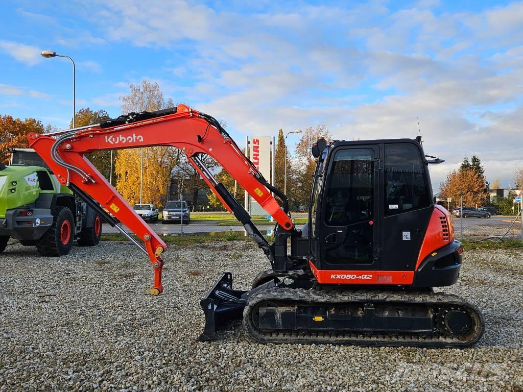 Kubota KX 080-4 Mini pelle 7t-12t
