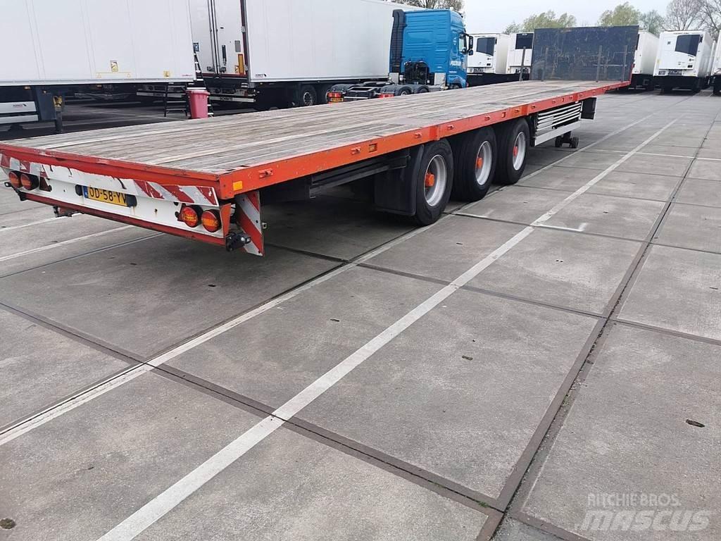 Van Hool O4/DA Semi remorque plateau ridelle