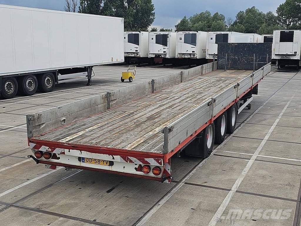 Van Hool O4/DA Semi remorque plateau ridelle