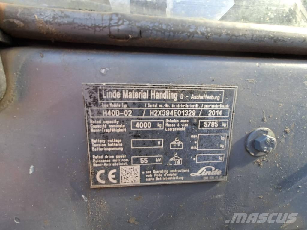Linde H40D-02 Chariots diesel