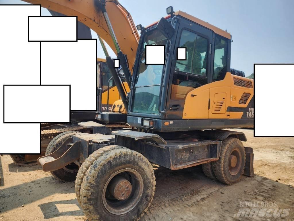 Hyundai HW145 Pelle sur pneus