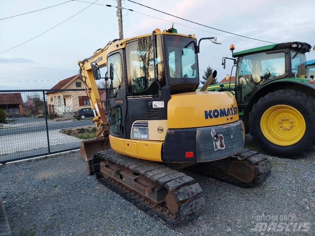 Komatsu PC 80 MR Mini pelle 7t-12t
