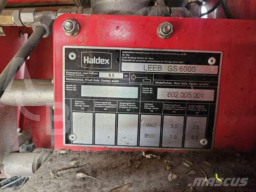 Horsch GS 6000 Pulvérisateurs traînés