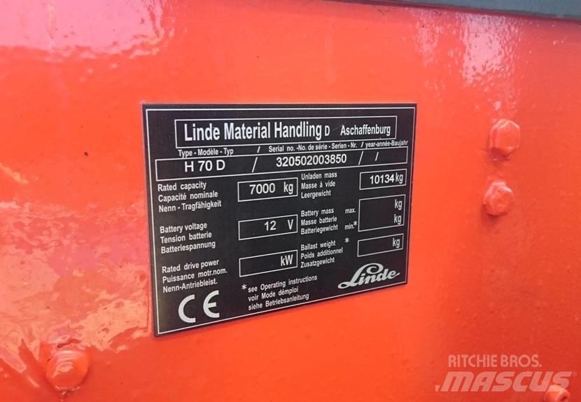 Linde H 70 D Chariots diesel
