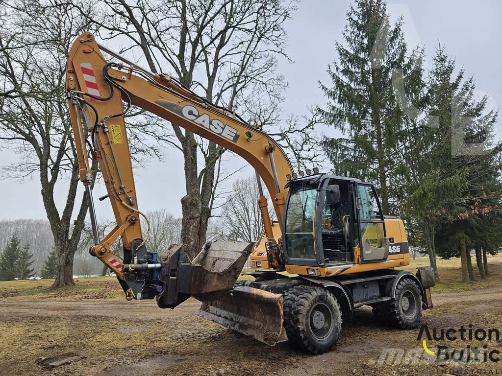 CASE WX 165 Pelle sur pneus