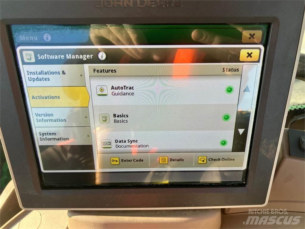 John Deere 6135R Tracteur