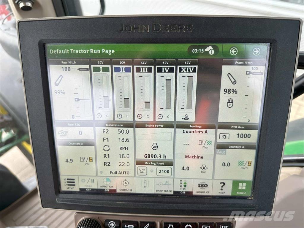 John Deere 6155R Tracteur