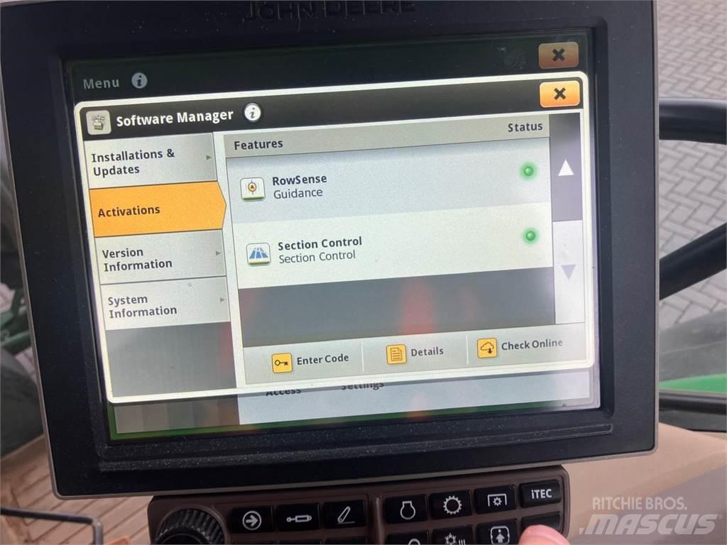 John Deere 6195R Tracteur