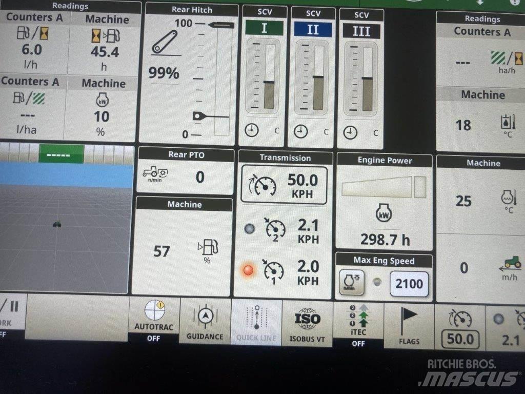 John Deere 6R 185 Tracteur
