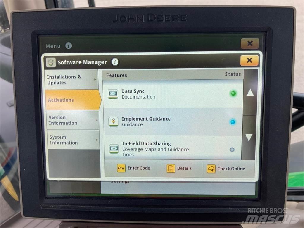 John Deere 6R 195 Tracteur