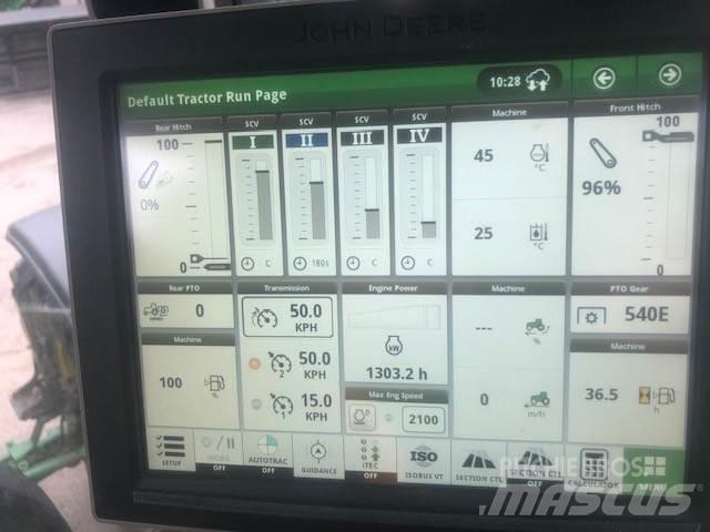 John Deere 6R 195 Tracteur