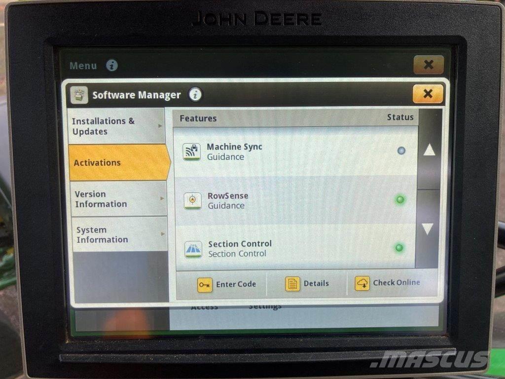 John Deere 6R 215 Tracteur