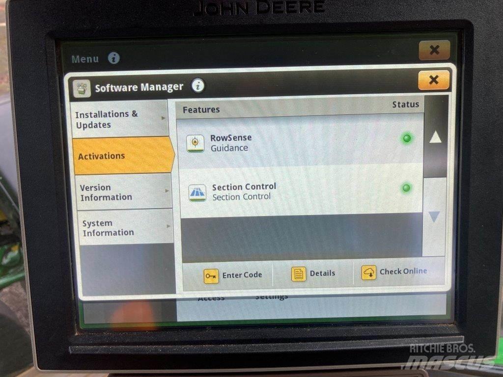 John Deere 6R 215 Tracteur