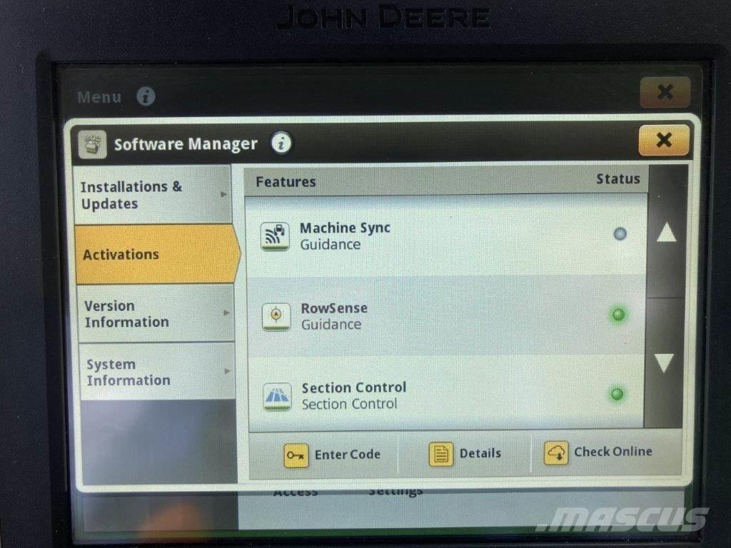 John Deere 6R 215 Tracteur