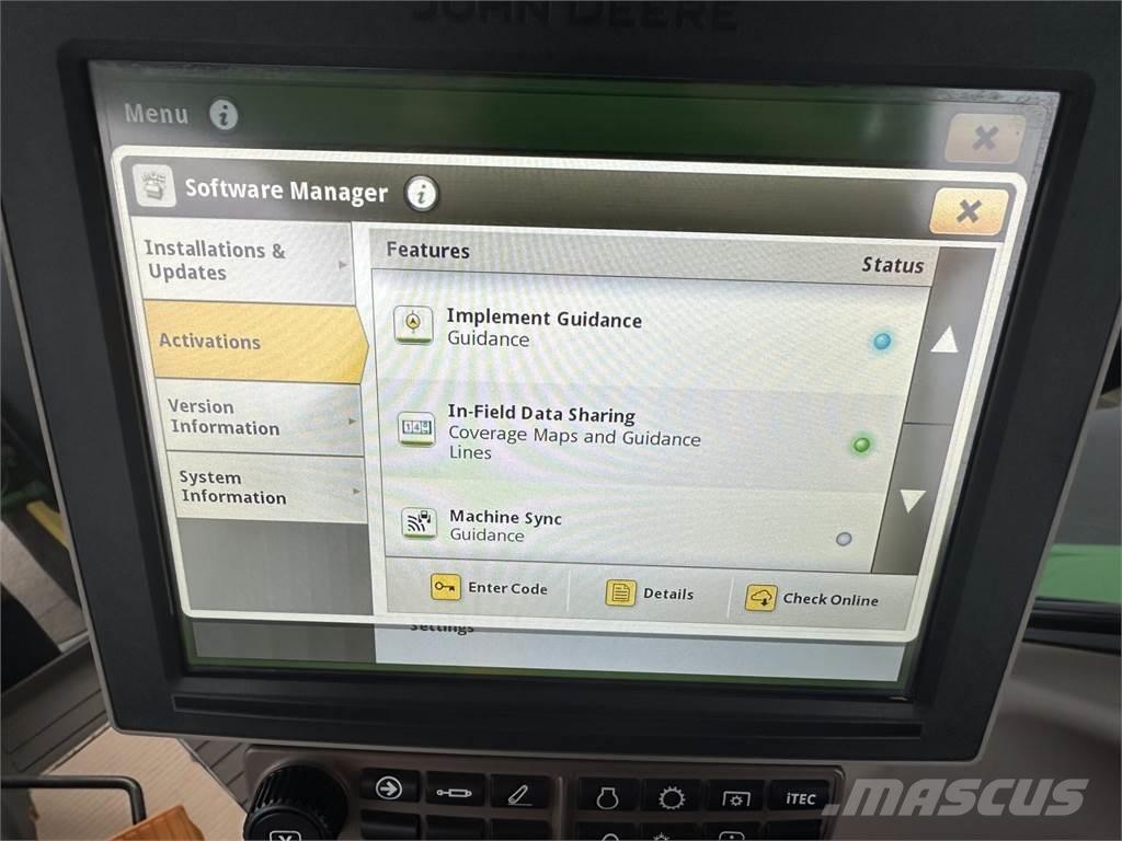 John Deere 6R 215 Tracteur