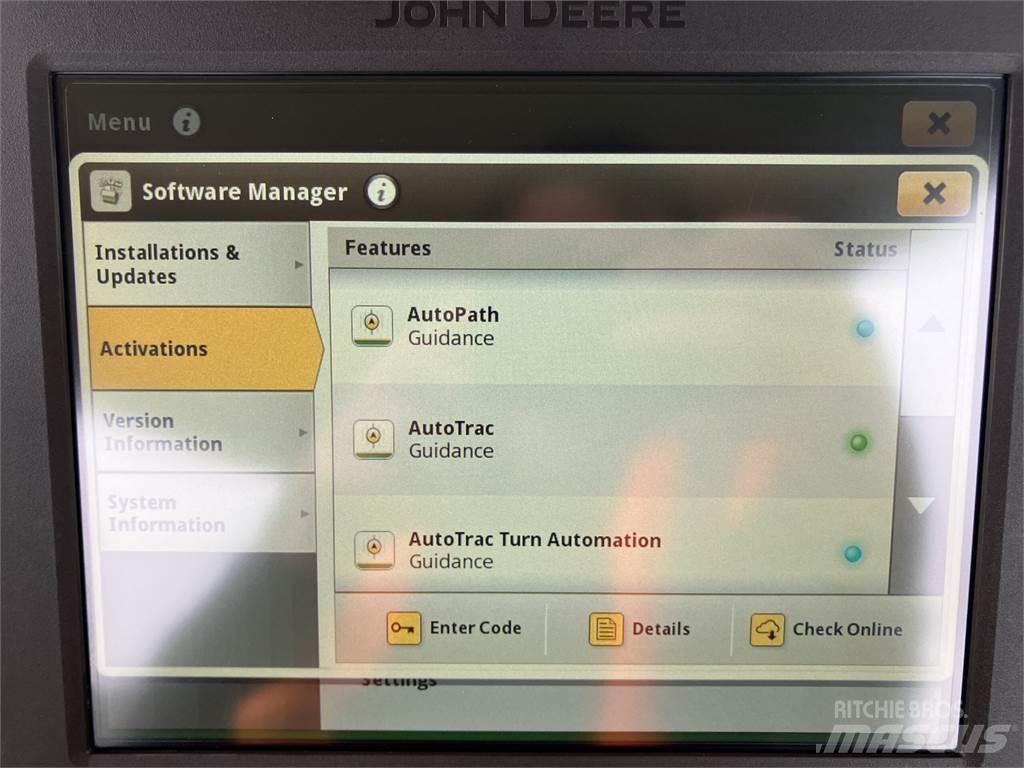 John Deere 7R 310 Tracteur