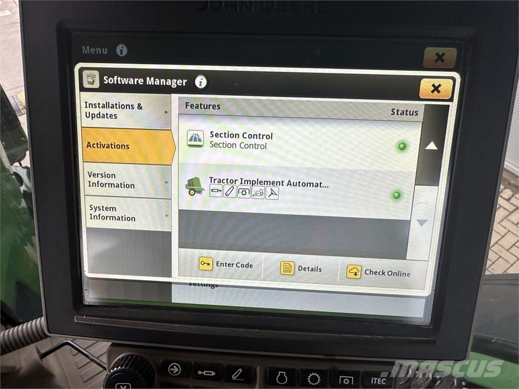 John Deere 8R 370 Tracteur