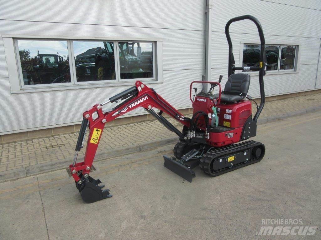 Yanmar SV08 Pelle sur chenilles