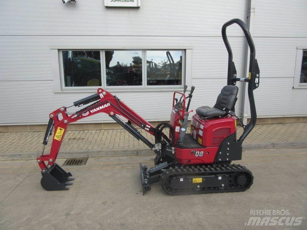 Yanmar SV08 Pelle sur chenilles