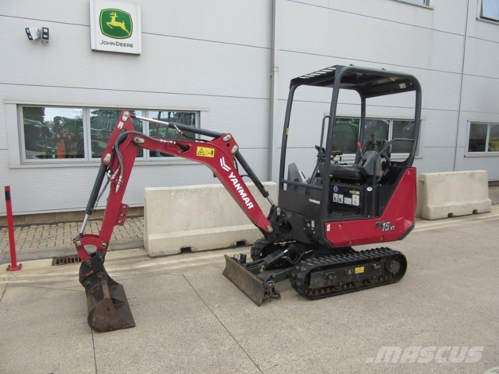 Yanmar SV15VT Pelle sur chenilles