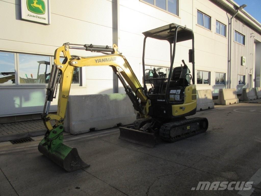 Yanmar ViO17 Pelle sur chenilles