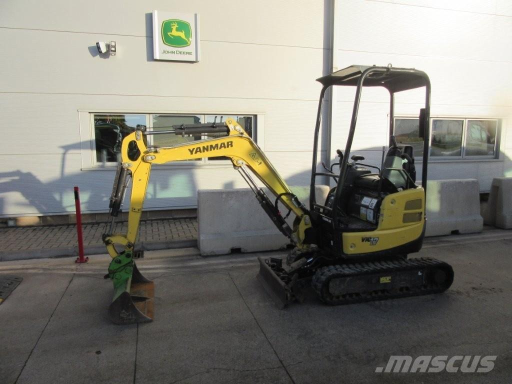 Yanmar ViO17 Pelle sur chenilles