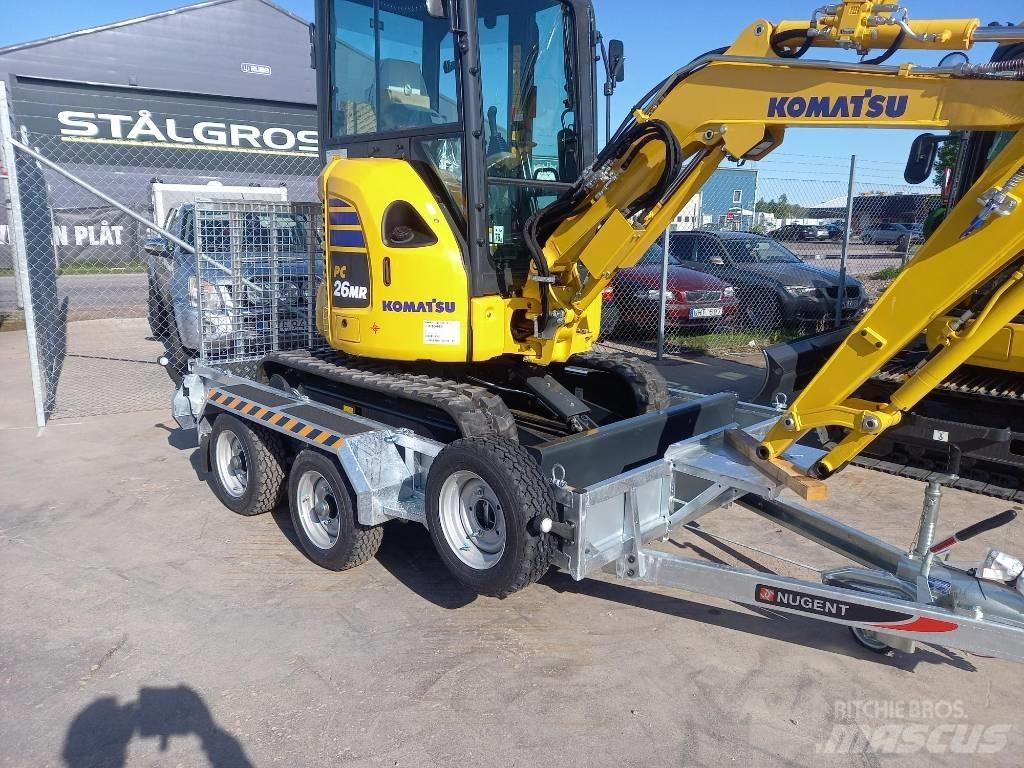 Komatsu PC26MR-5 Mini pelle < 7t
