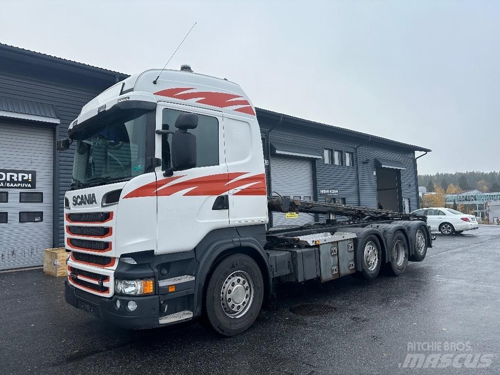 Scania R520 8x2/4 Chariots à câble démontable