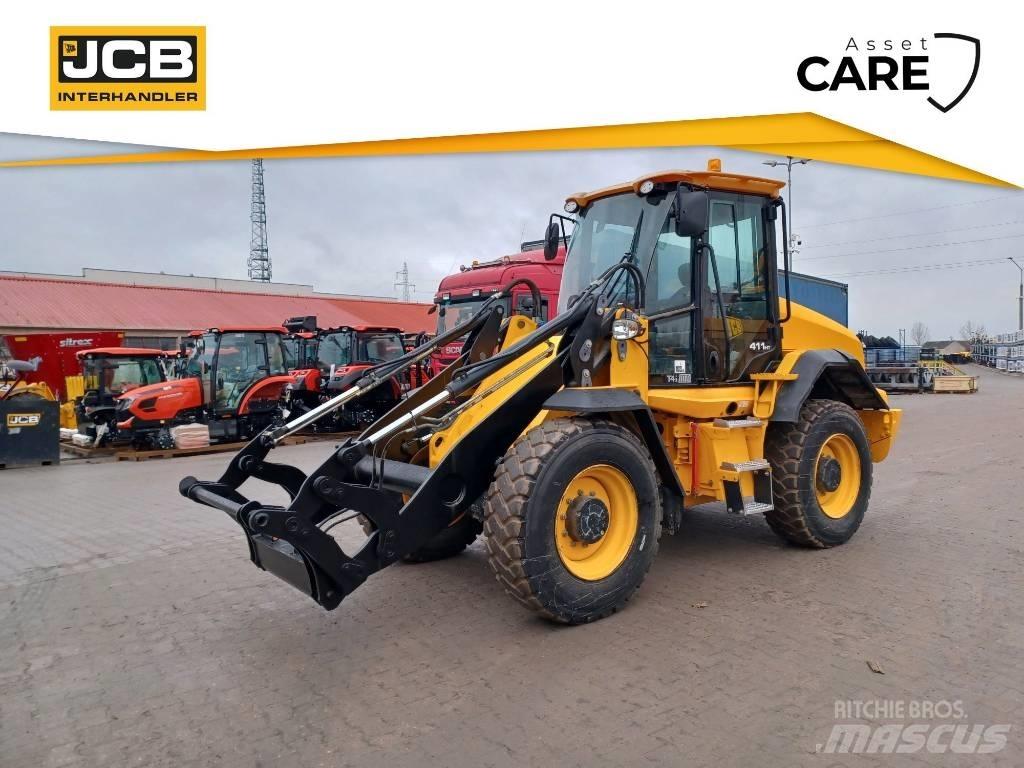JCB 411 Chargeuse sur pneus