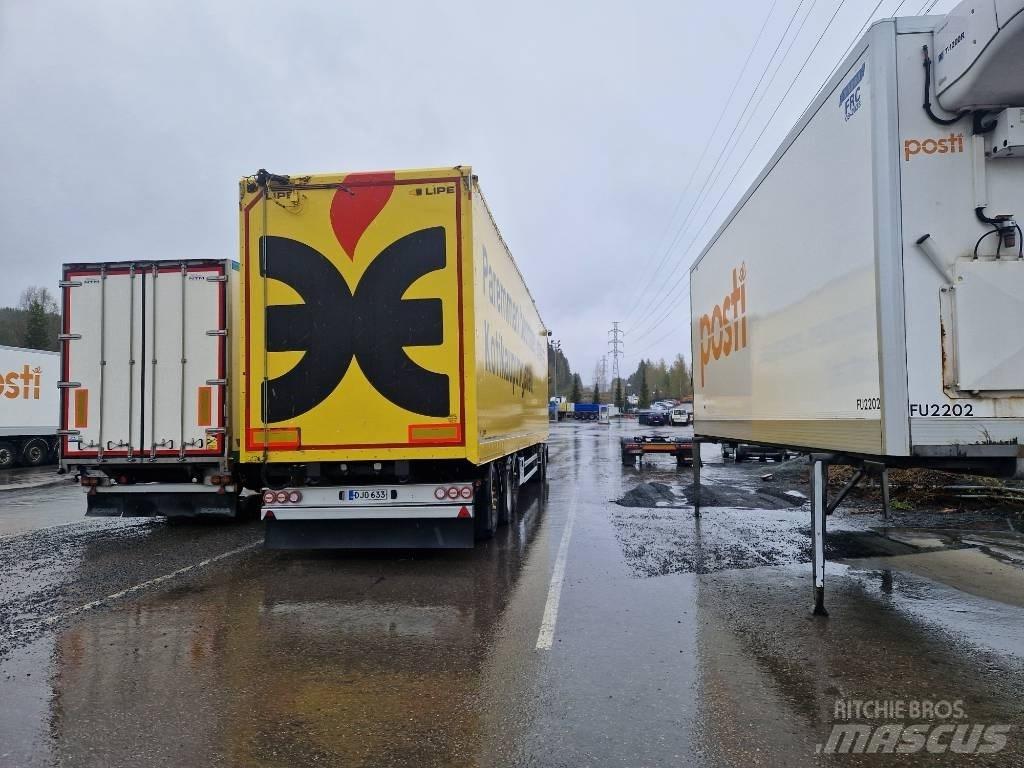 Lipe Sivukippi Remorque pour copeaux de bois