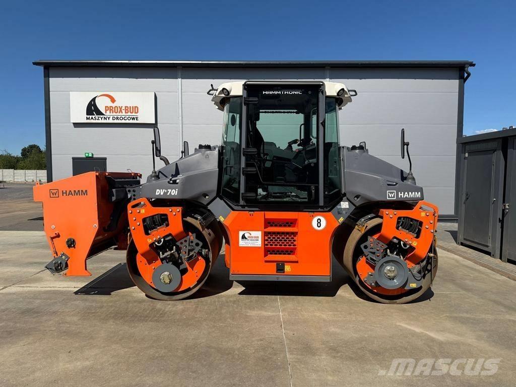 Hamm DV+ 70 VV-S Rouleaux tandem