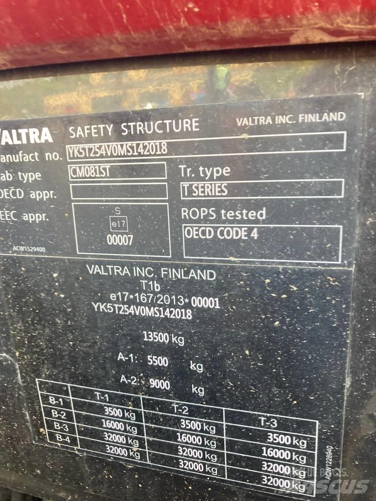 Valtra T 254 V Tracteur
