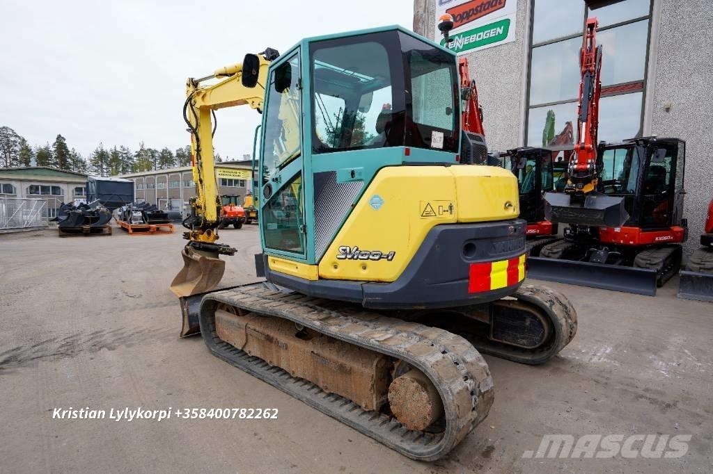 Yanmar SV 100-1 Mini pelle 7t-12t