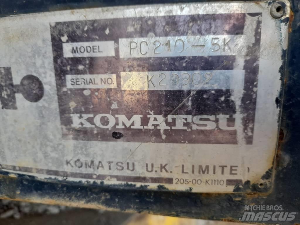 Komatsu PC 210-5 Pelle sur chenilles
