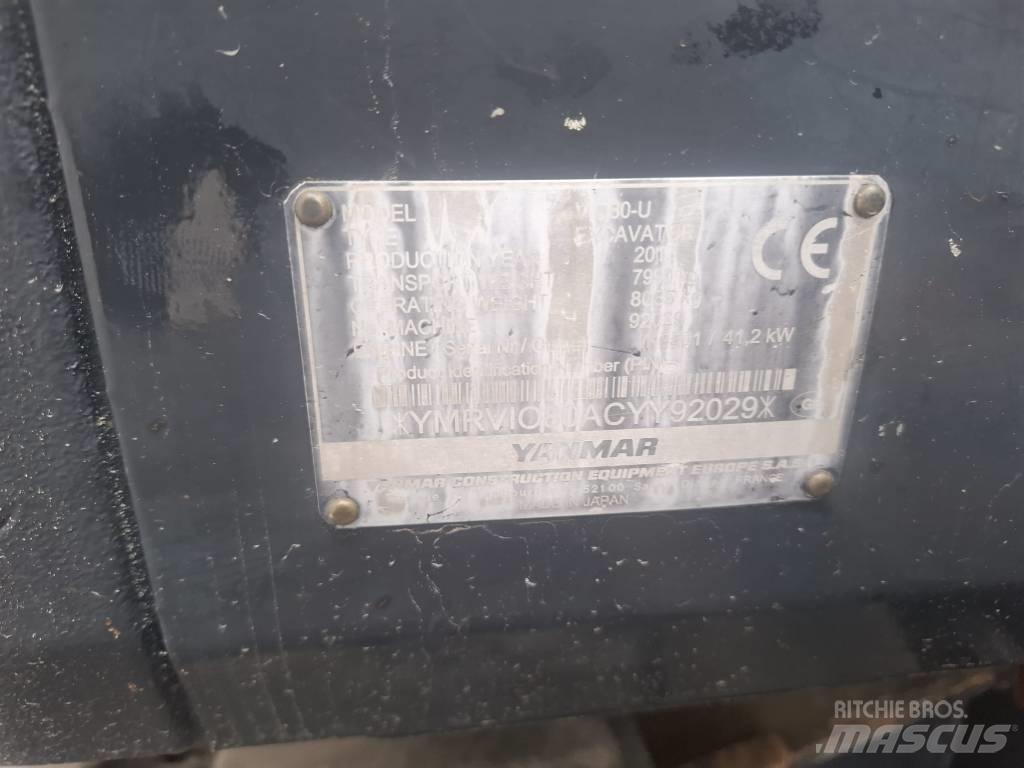 Yanmar Vio 80 U Mini pelle 7t-12t