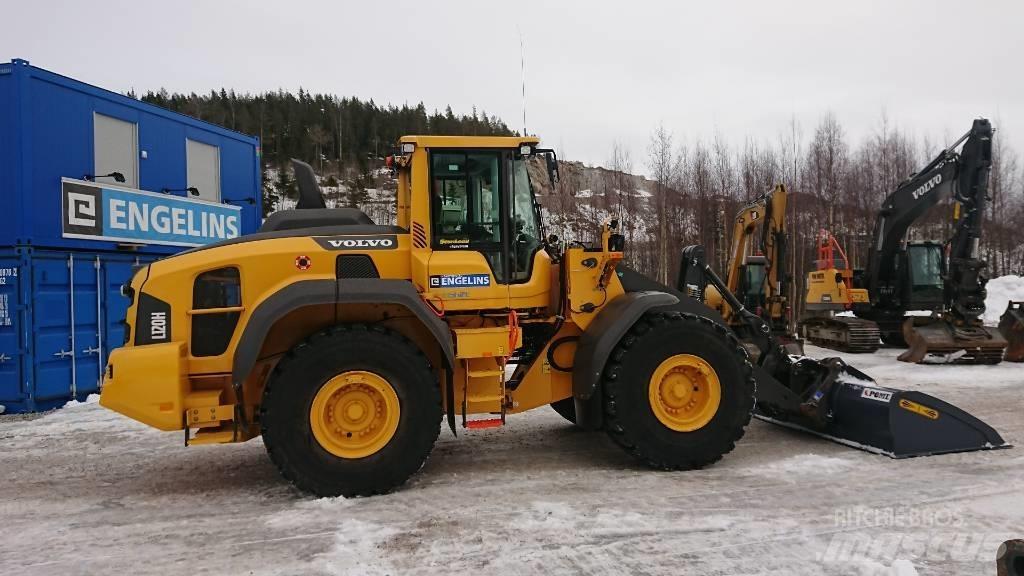 Volvo L120H, UTHYRES Chargeuse sur pneus